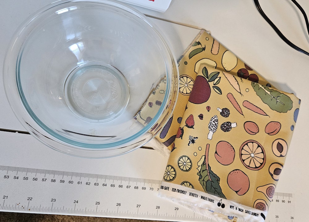 Try This Easy DIY Bowl Cover to Replace Plastic Wrap