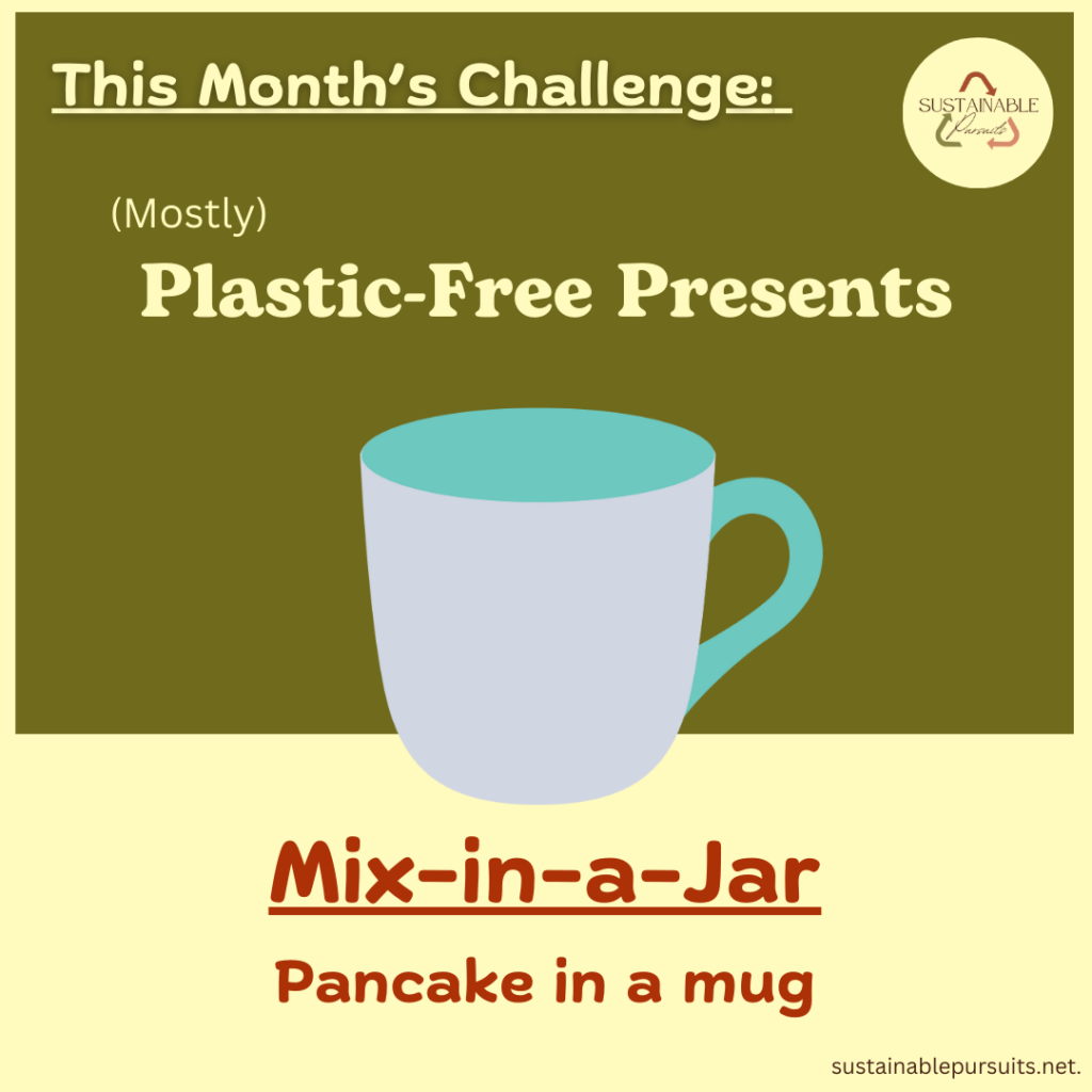 Jar gift - pancake in a mug mix