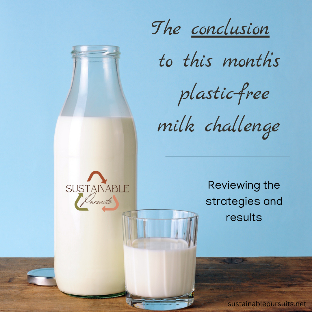 How did the plastic-free milk challenge go?